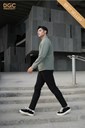 WAJKBD186M - XANH ĐÁ_4 Ảnh của Áo jacket cổ đức 2 lớp